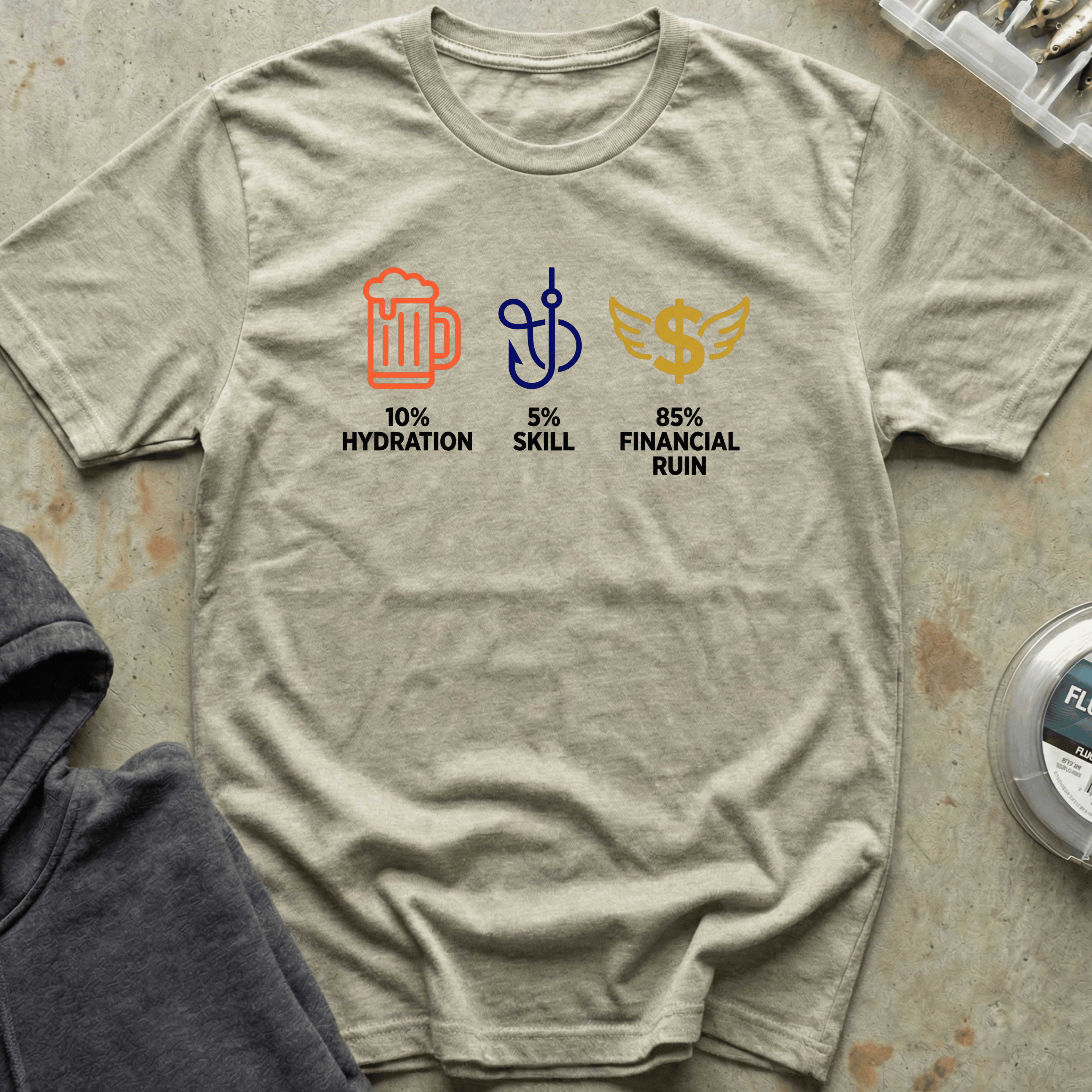 Fishing Definition III Tee