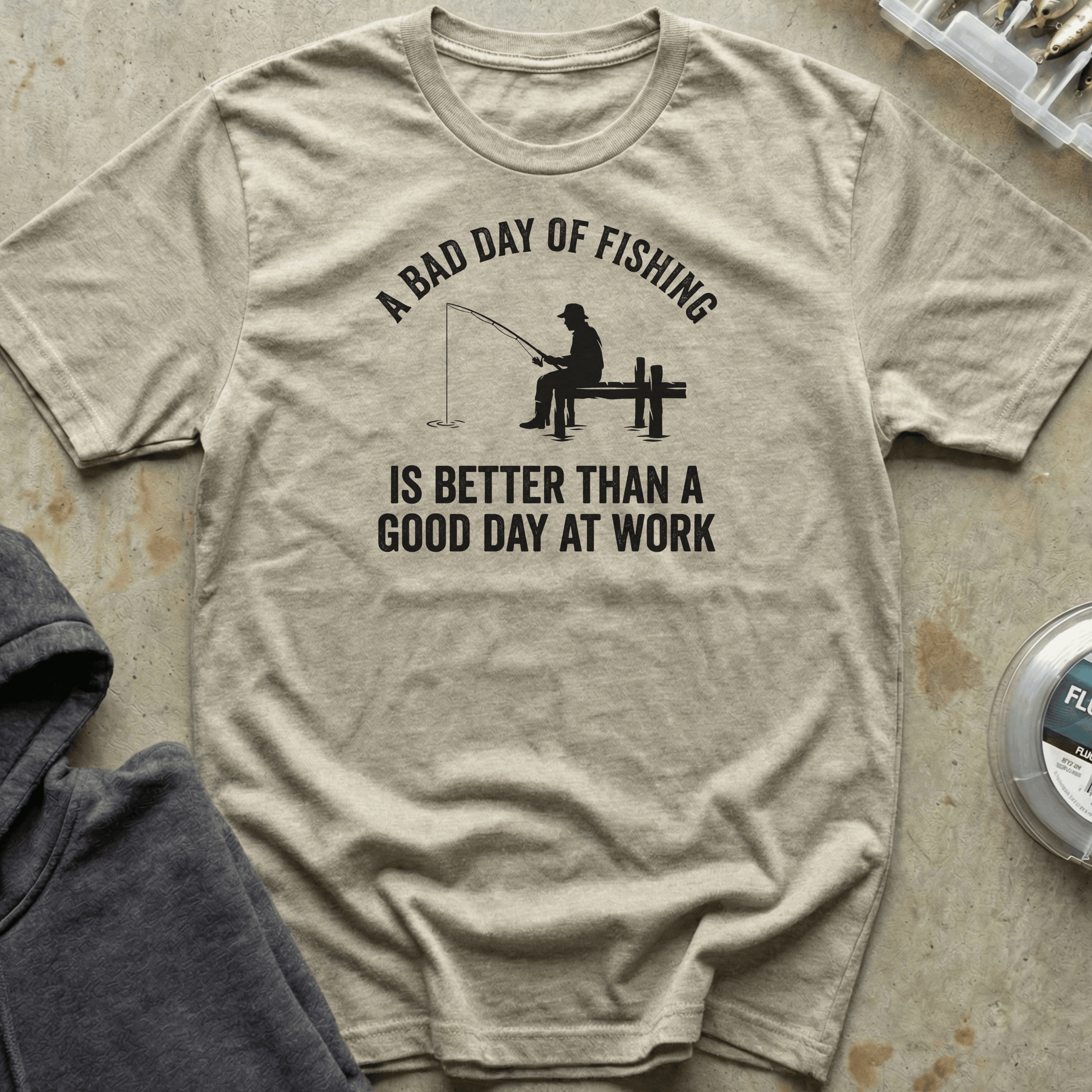 Bad Day Fishing Tee