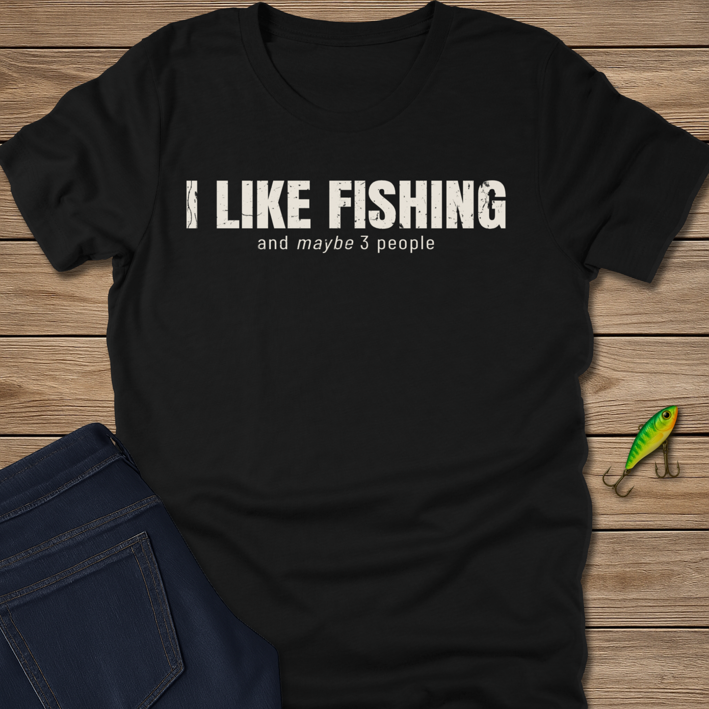I Like Fishing Tee