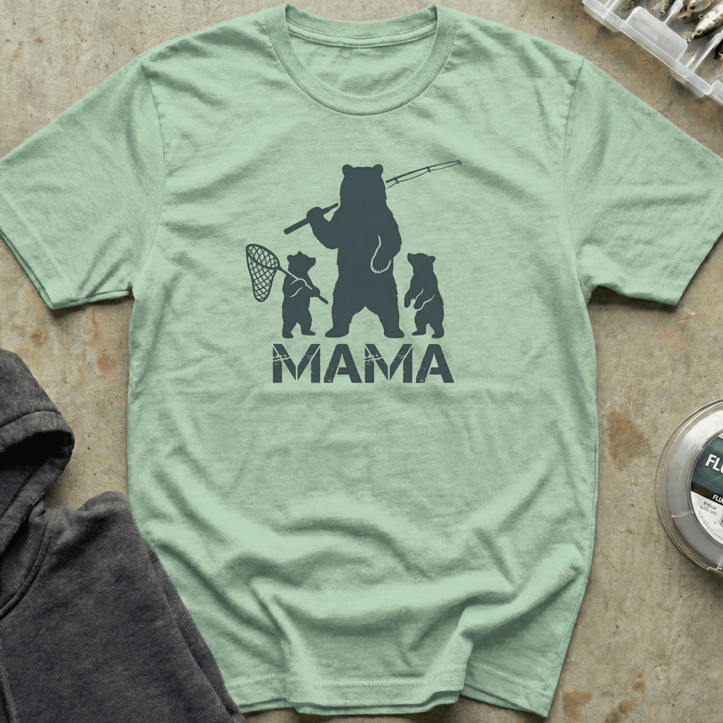 Mama Bear Fishing Tee