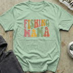 Fishing Mama Retro Tee