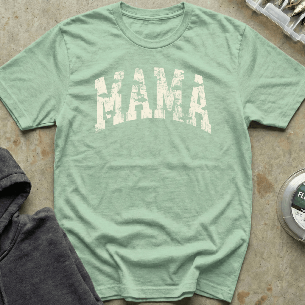 Varsity Fishing Mama Tee