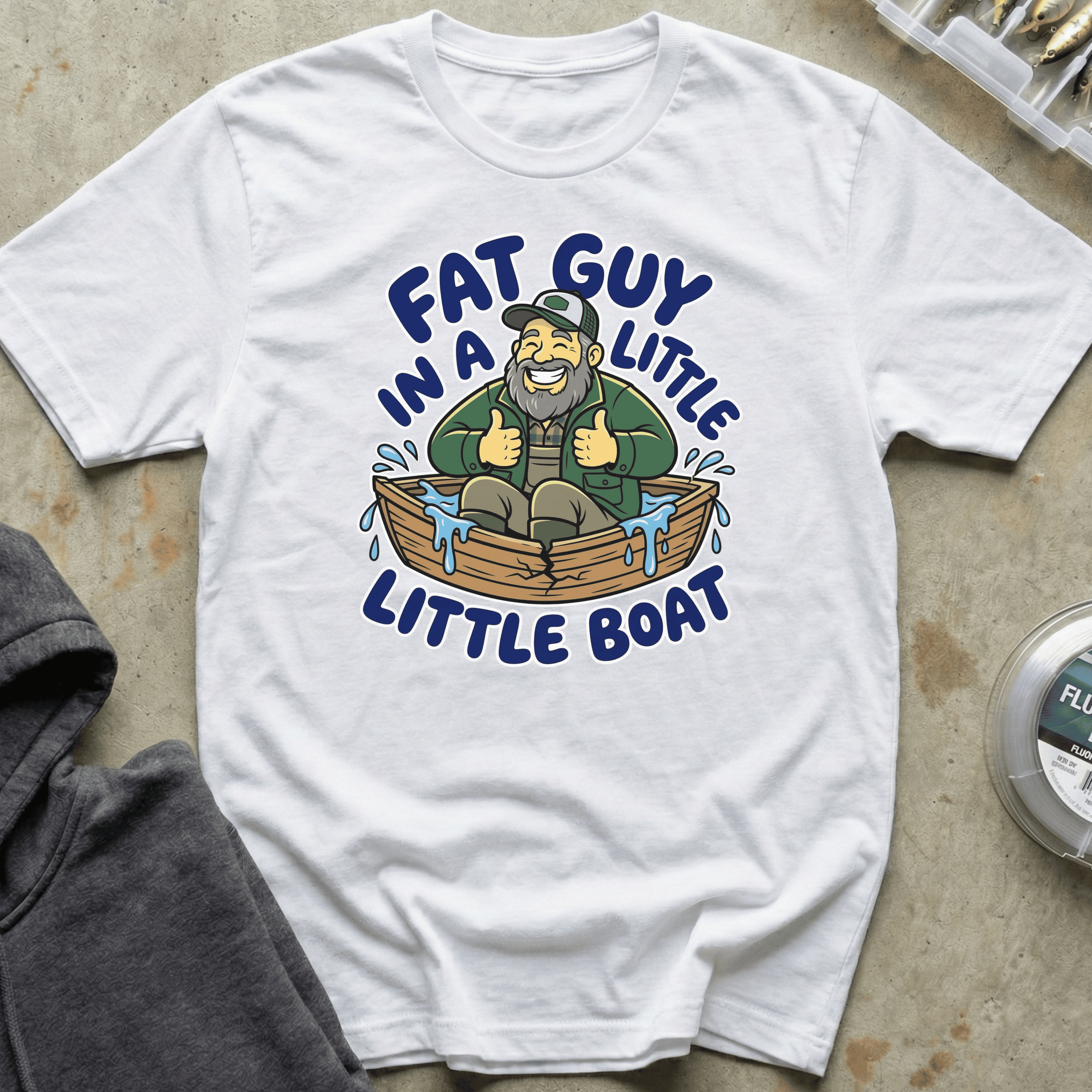 Fat Guy Little Boat Tee