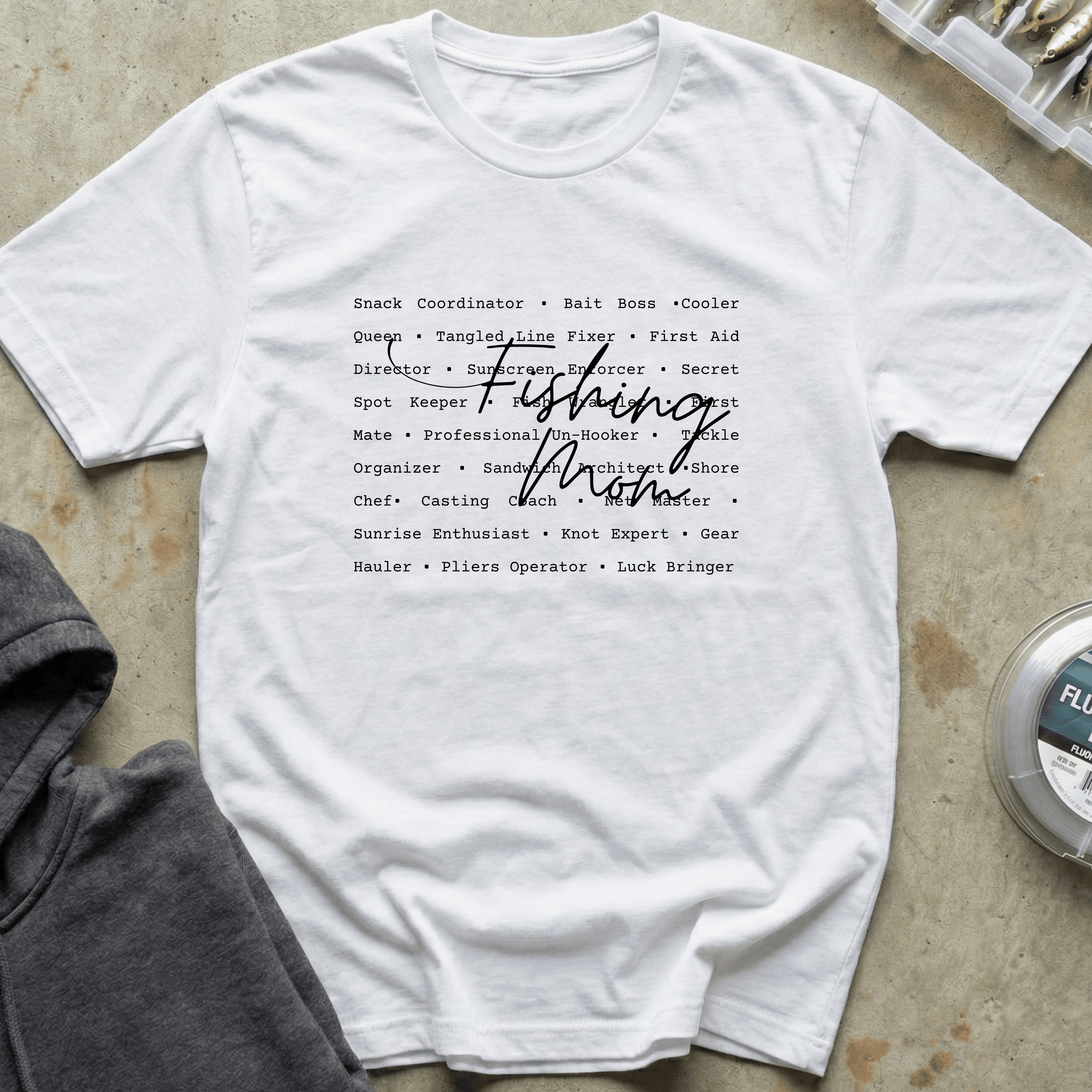 Fishing Mom Tee