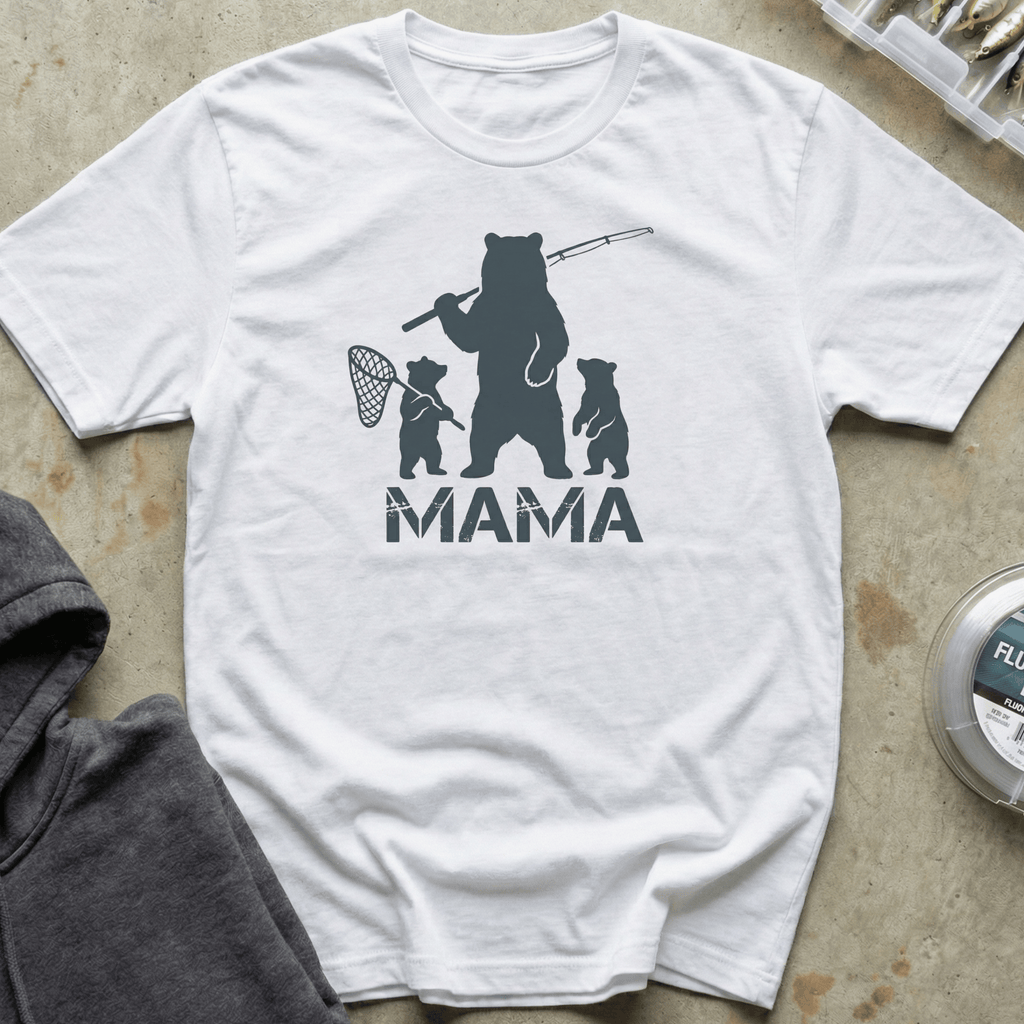 Mama Bear Fishing Tee