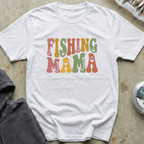 Fishing Mama Retro Tee