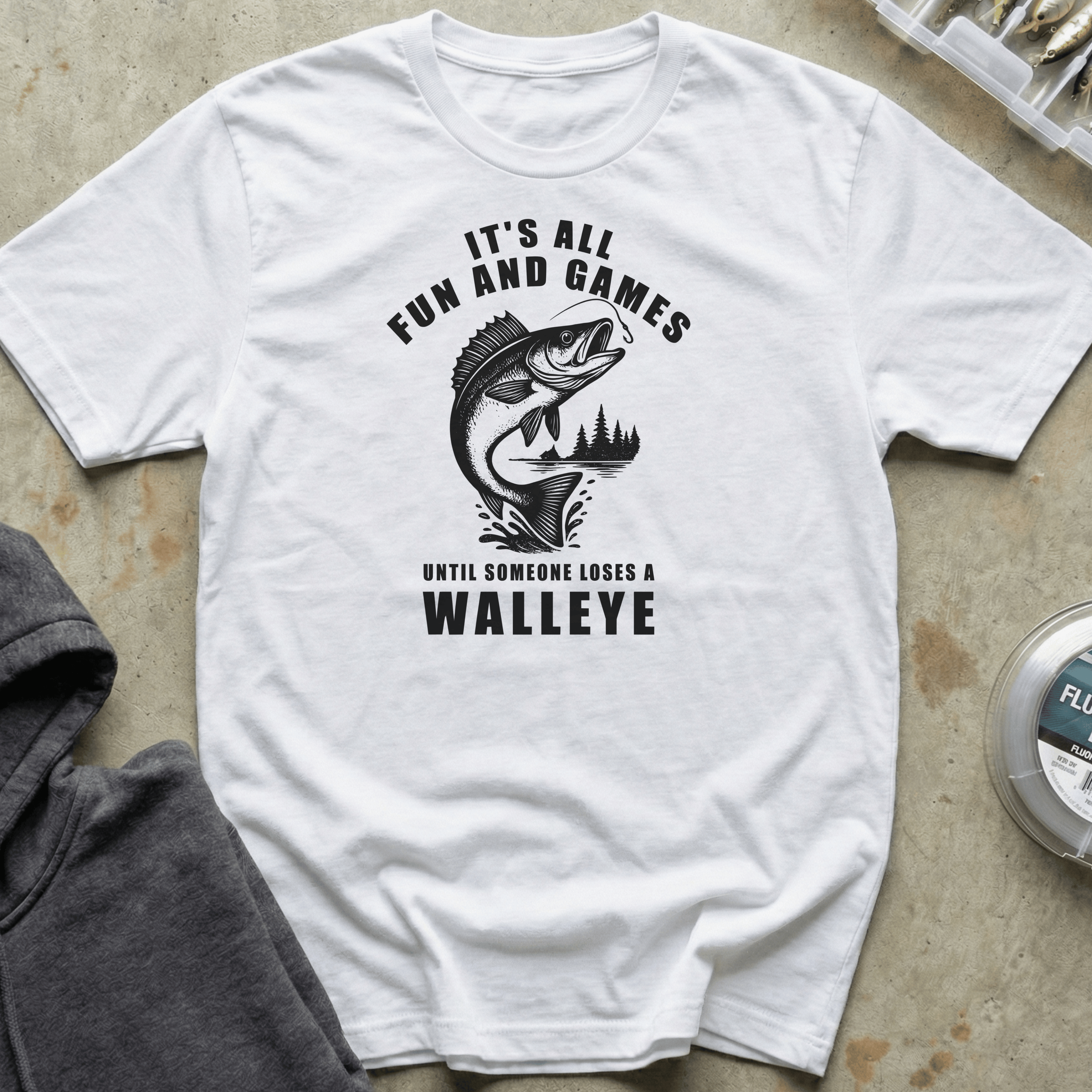 Loses a Walleye Tee