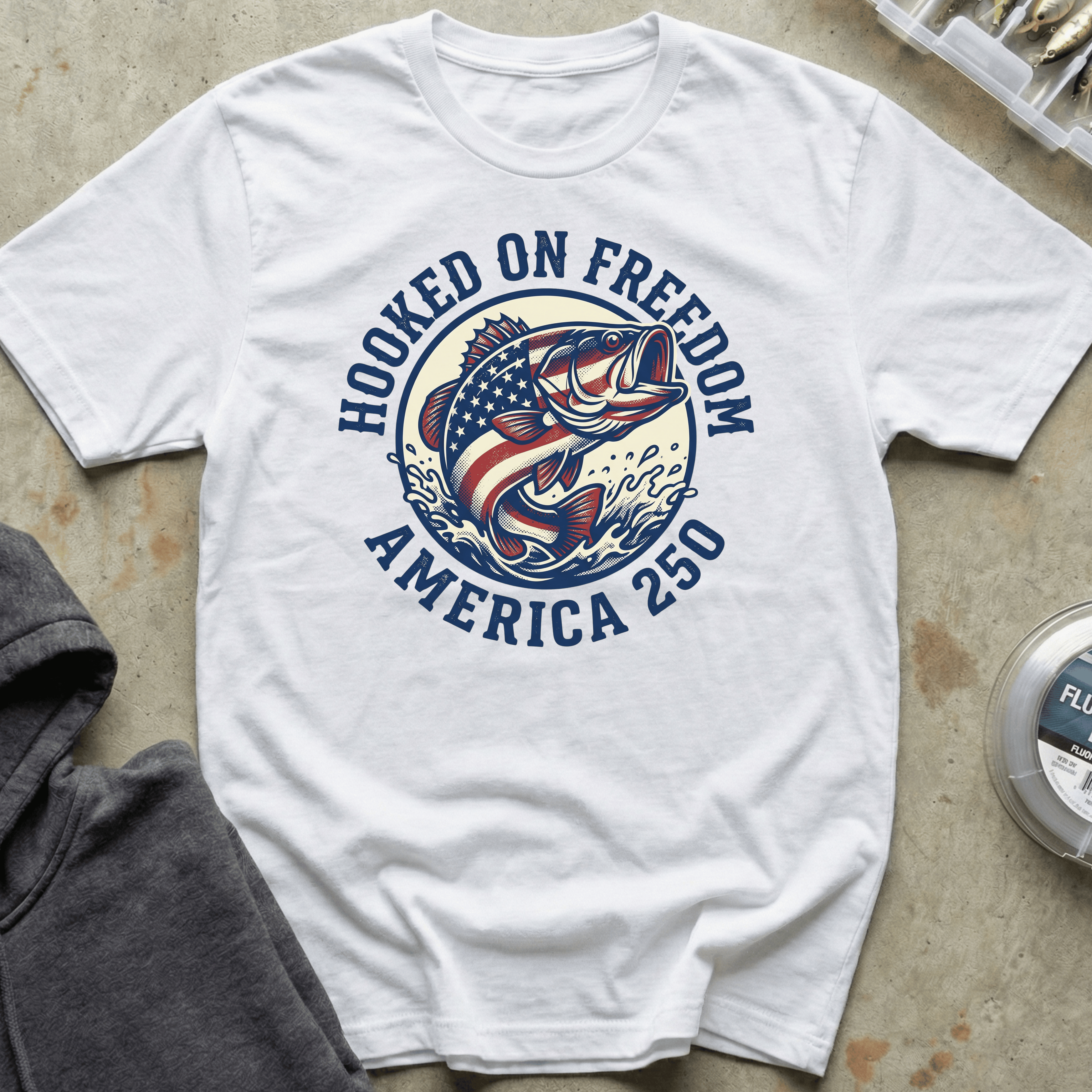 Hooked on Freedom Tee