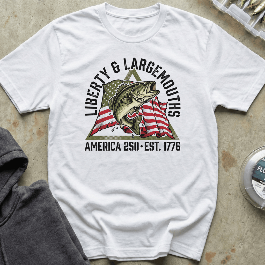 Liberty and Largemouths Tee