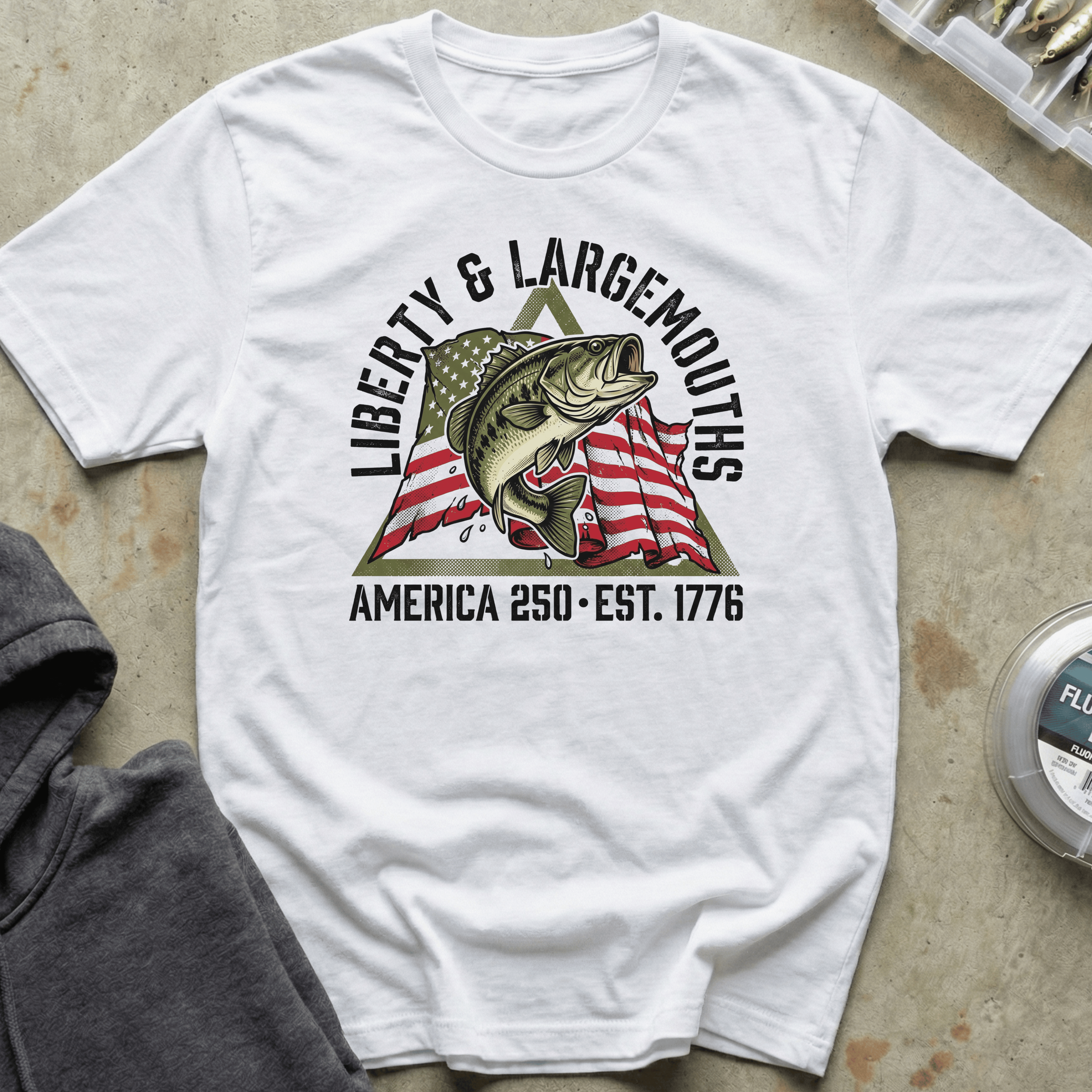 Liberty and Largemouths Tee