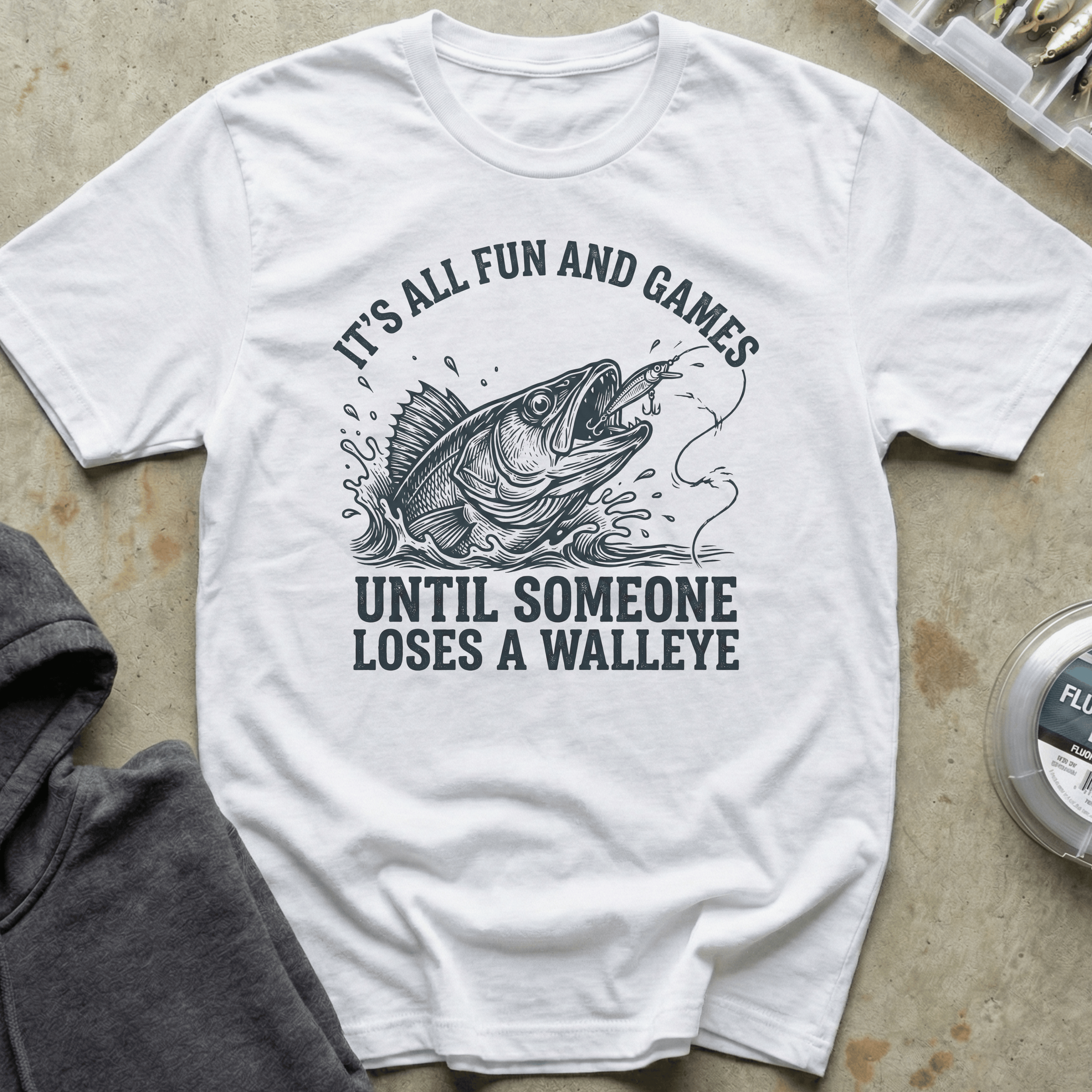Loses Walleye Tee