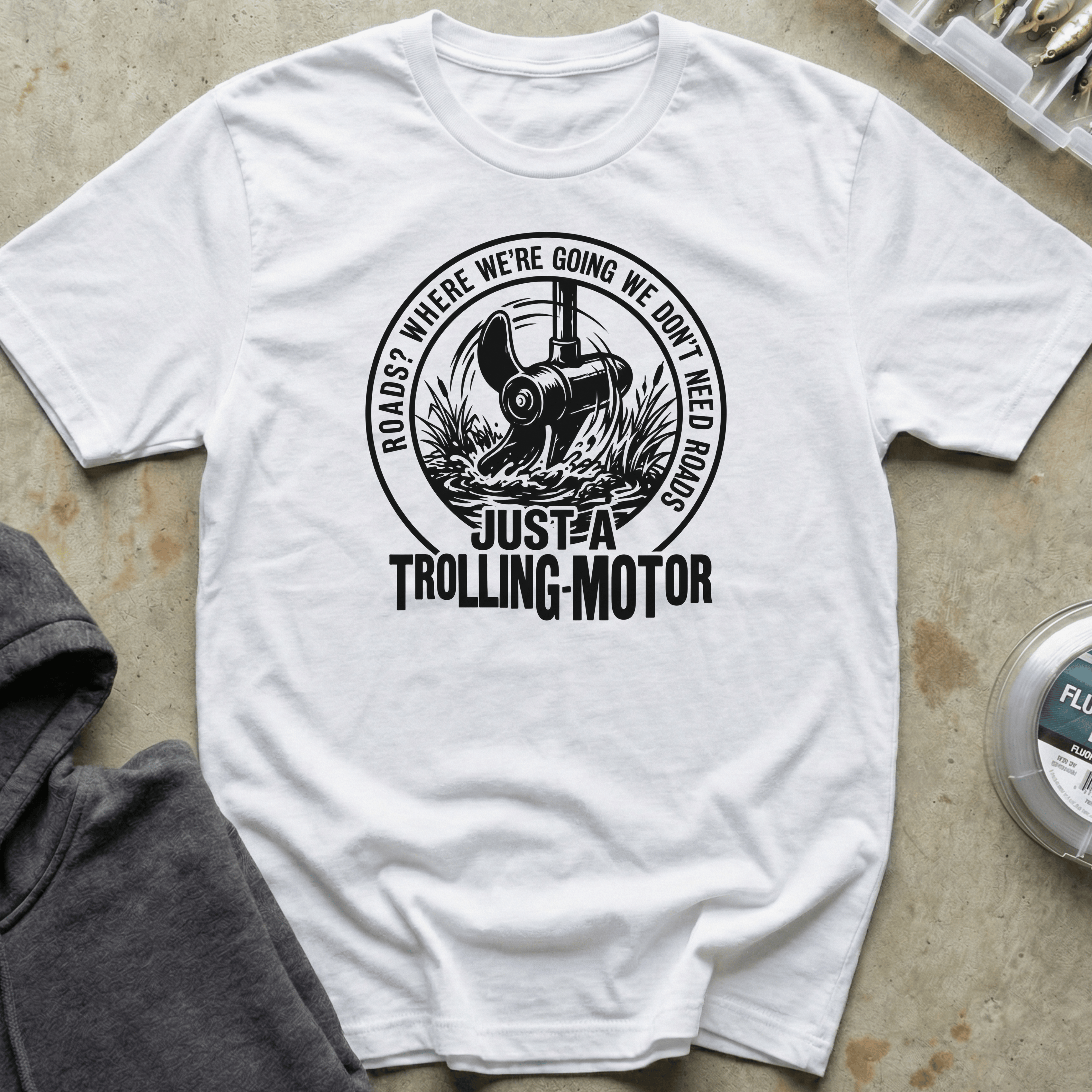 We Don't Need Roads Tee