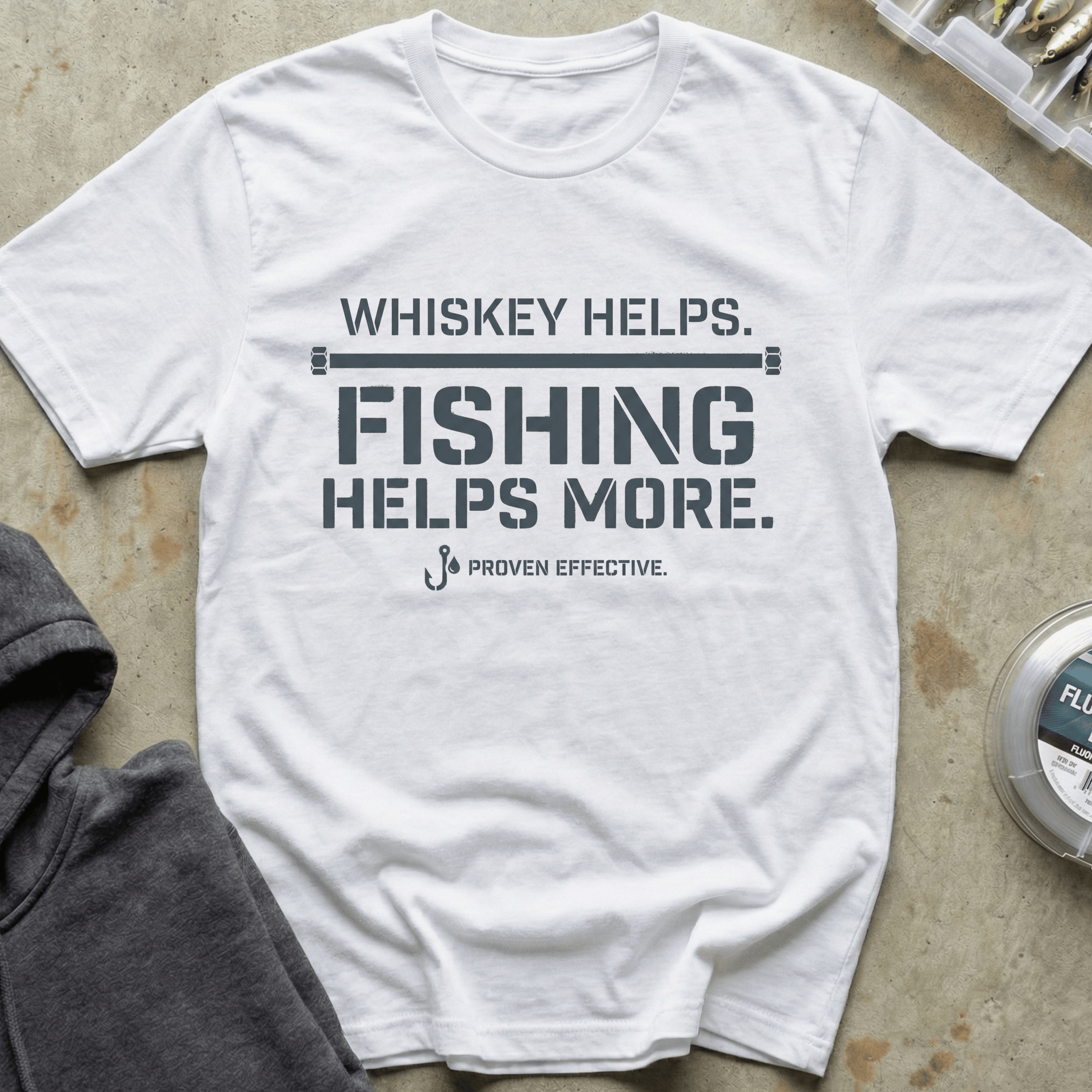 Fishing Helps More Tee