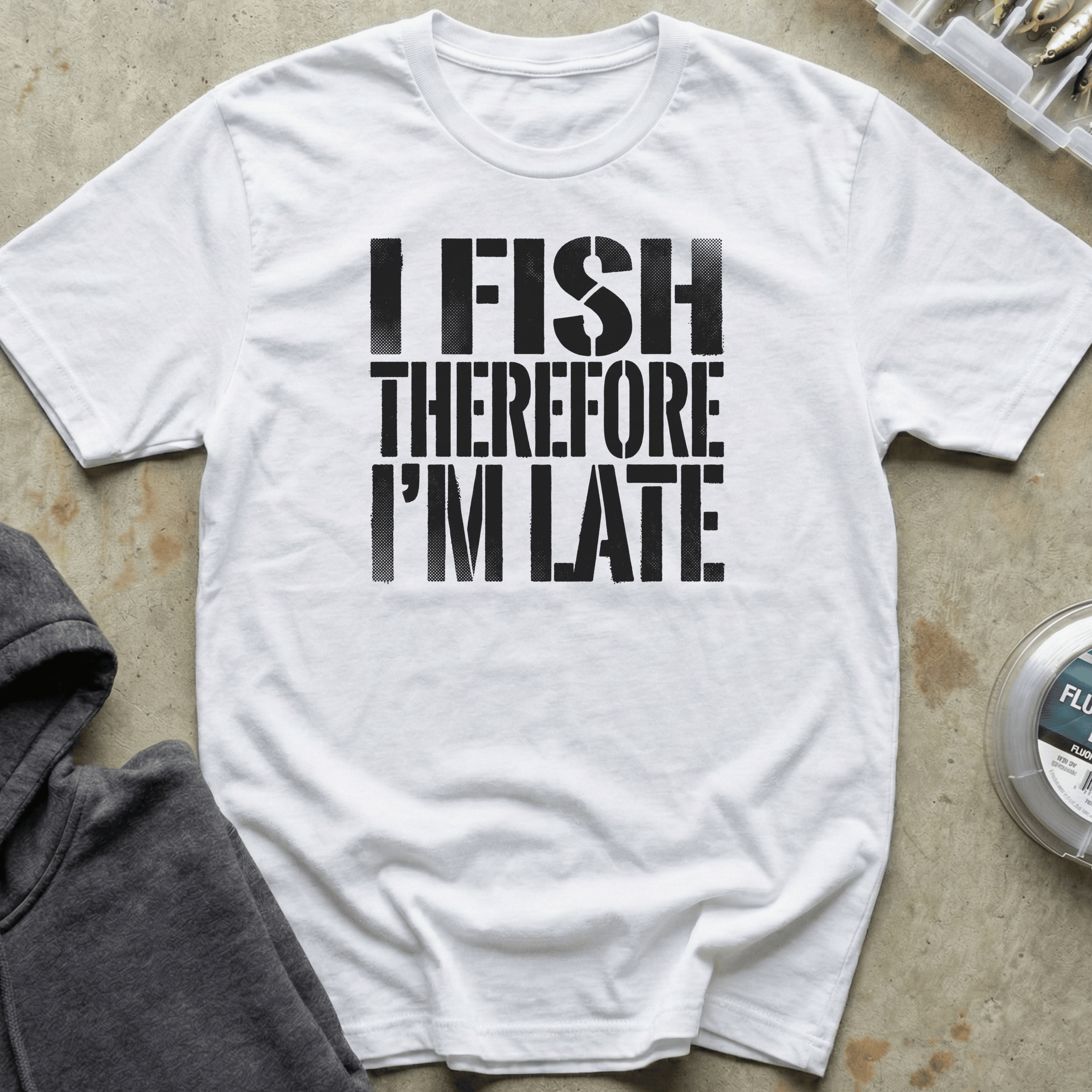 I Fish, I'm Late Tee