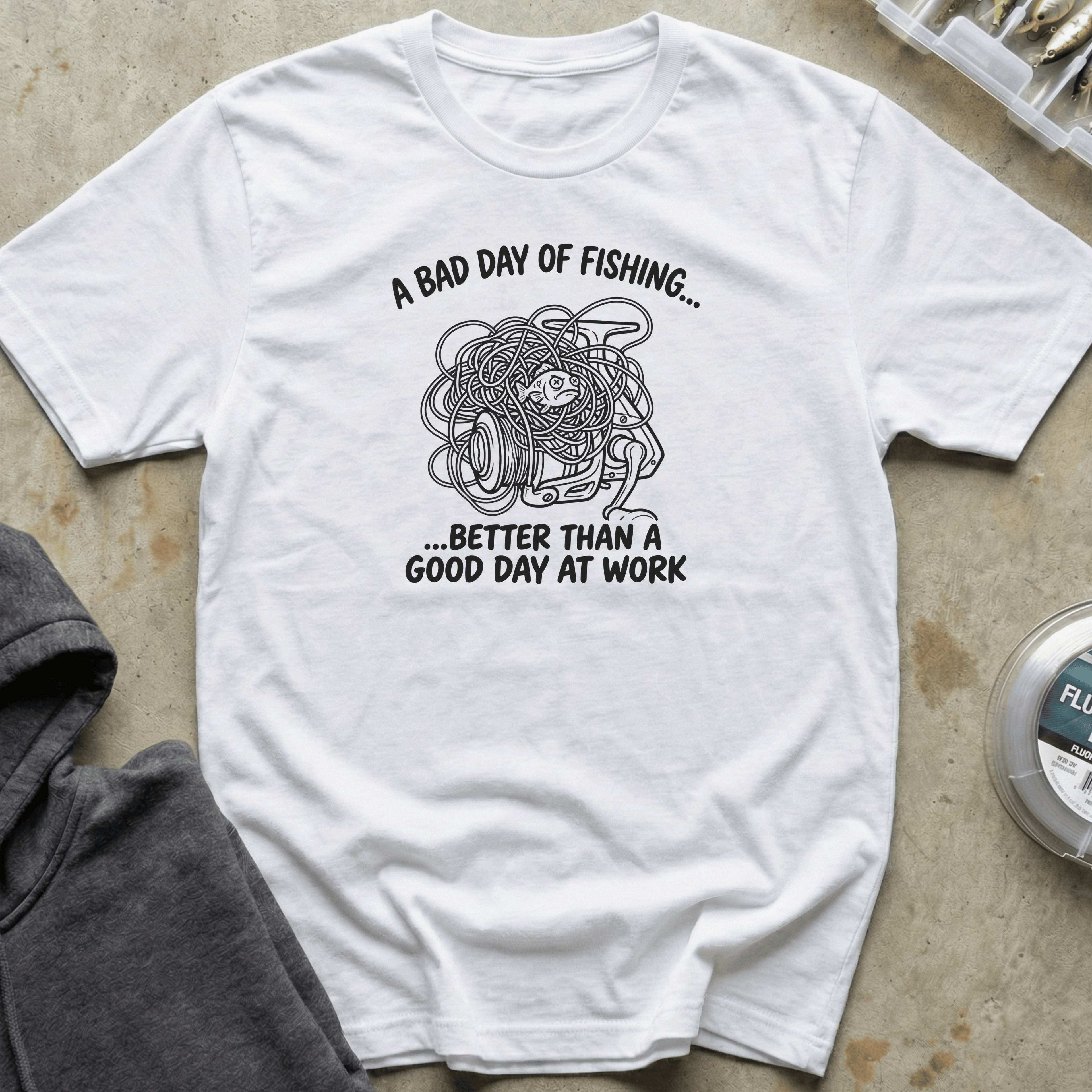 Bad Day Fishing Tee