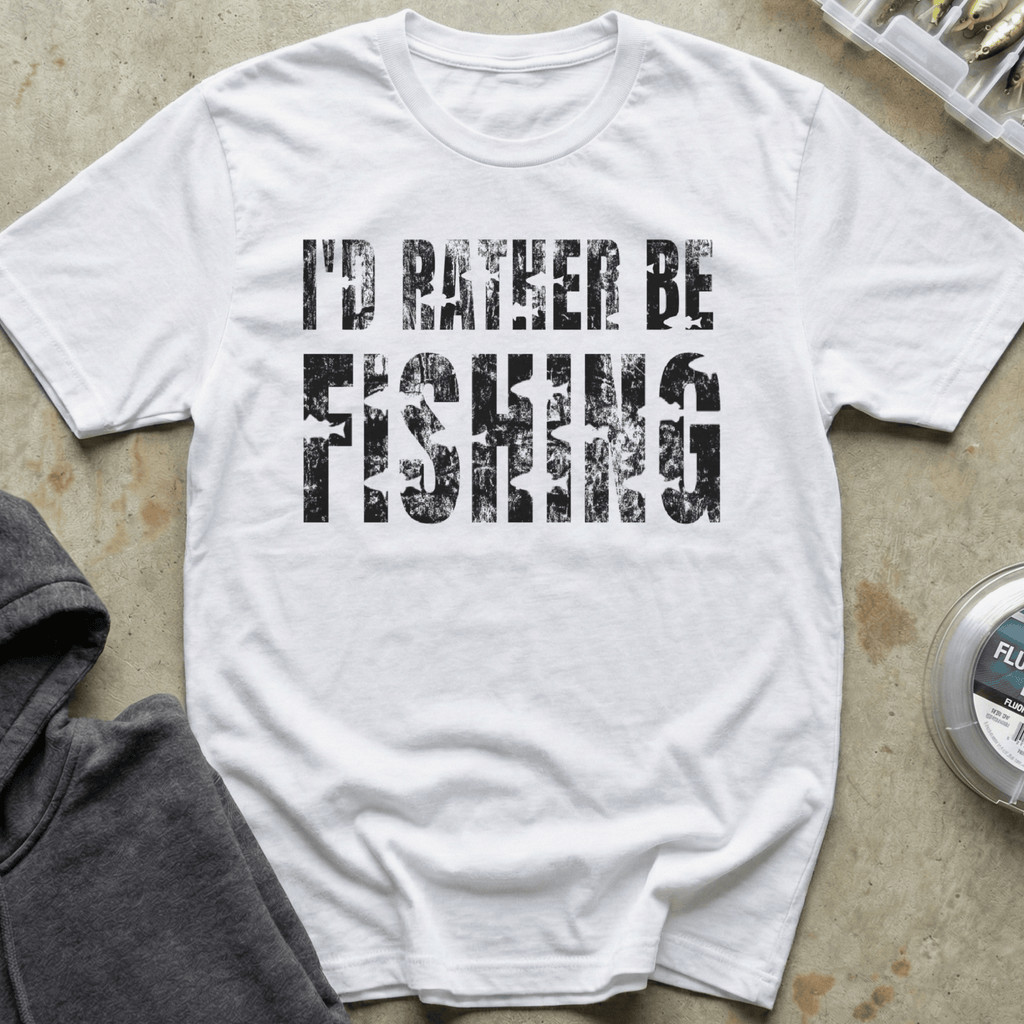 Rather Be Fishing Tee II