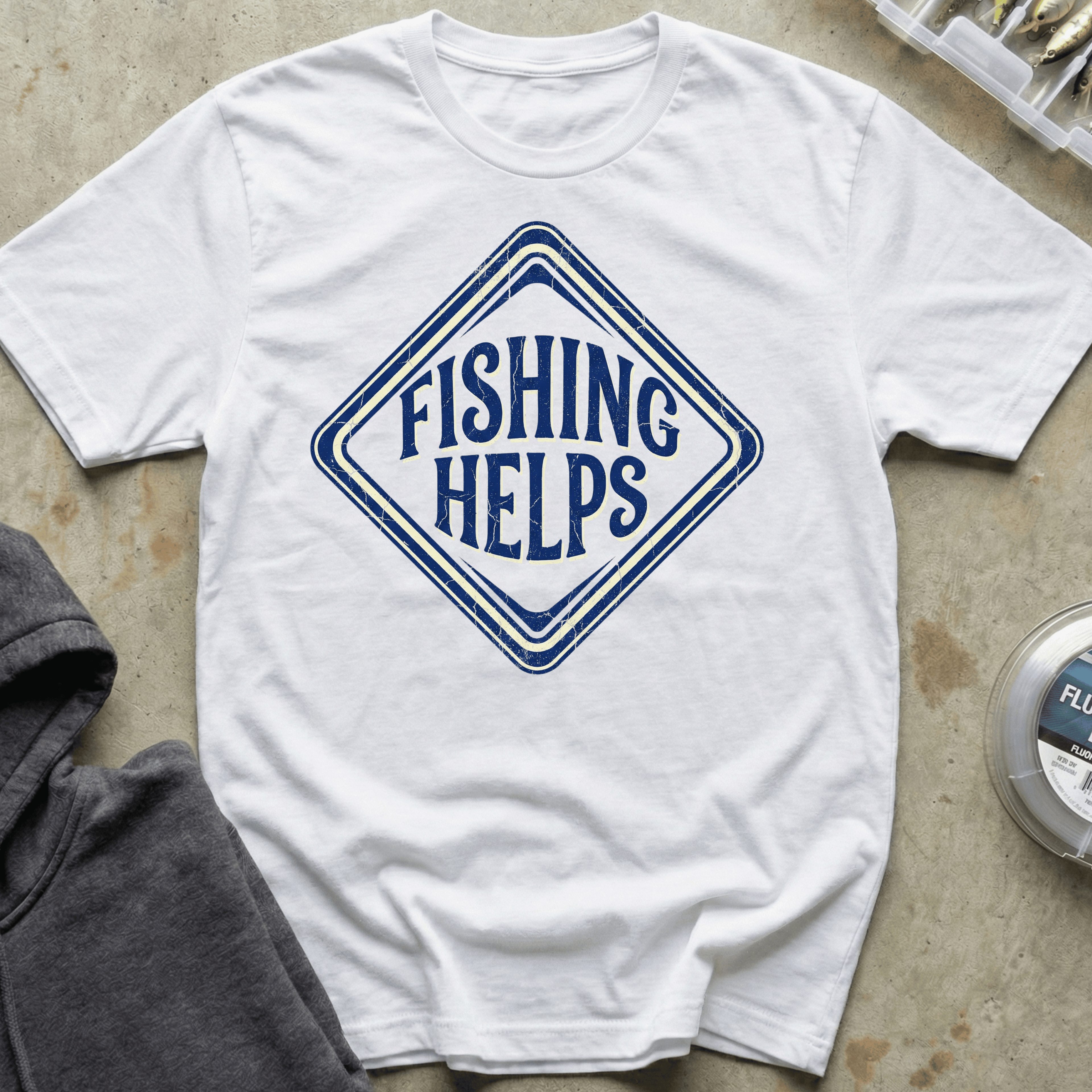 Fishing Helps Tee