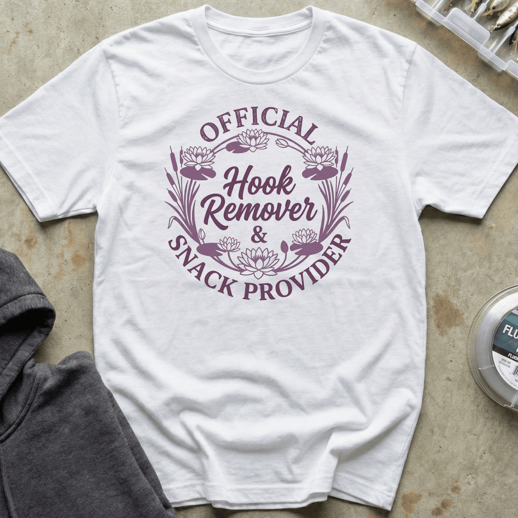Hook Remover and Snack Provider Tee