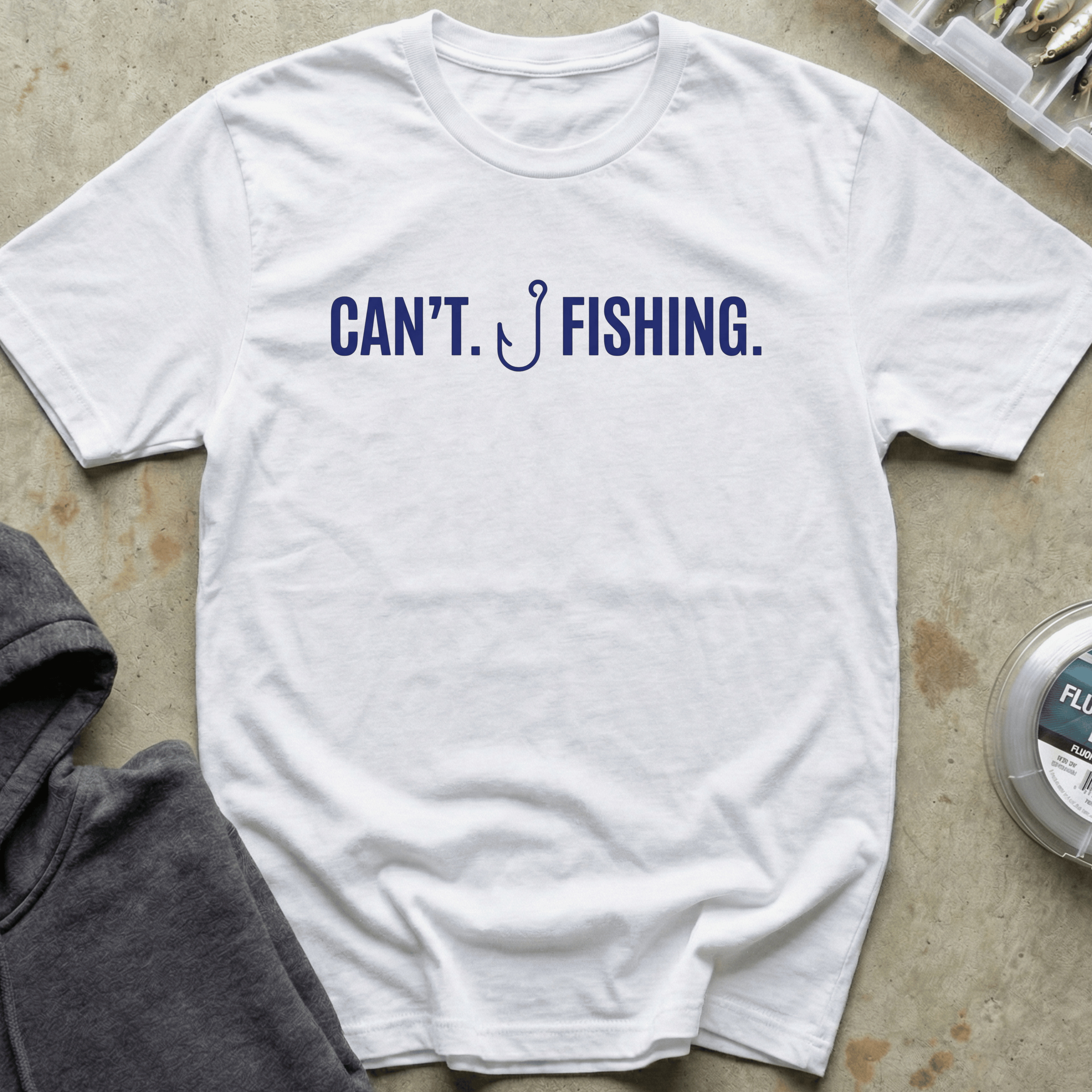 Can't Fishing Tee