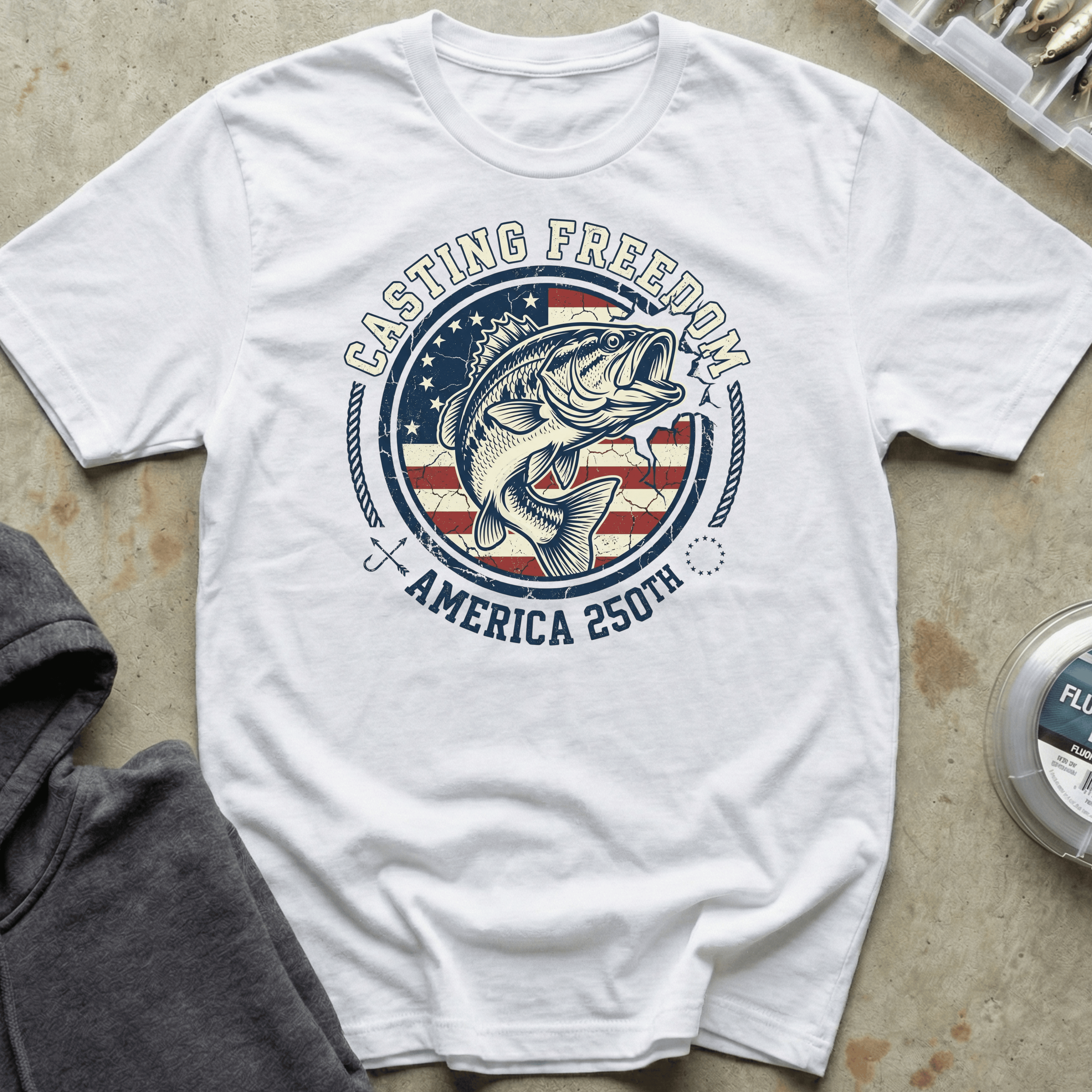 Casting Freedom Tee
