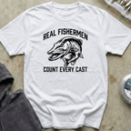 Real Fishermen: Count Casts Tee
